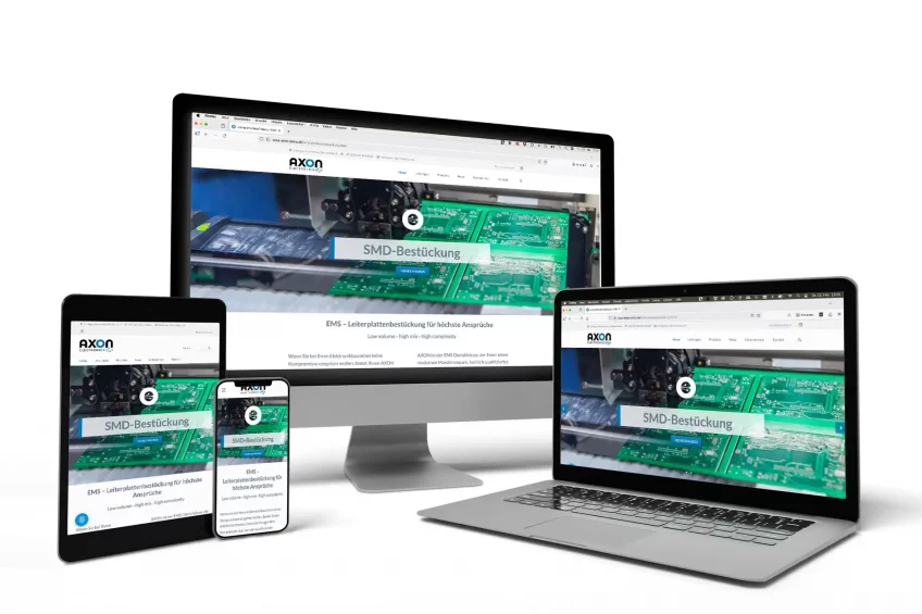 Stefan Heinlein - Crossmedia Storytelling Portfolio Website AXON Electronics